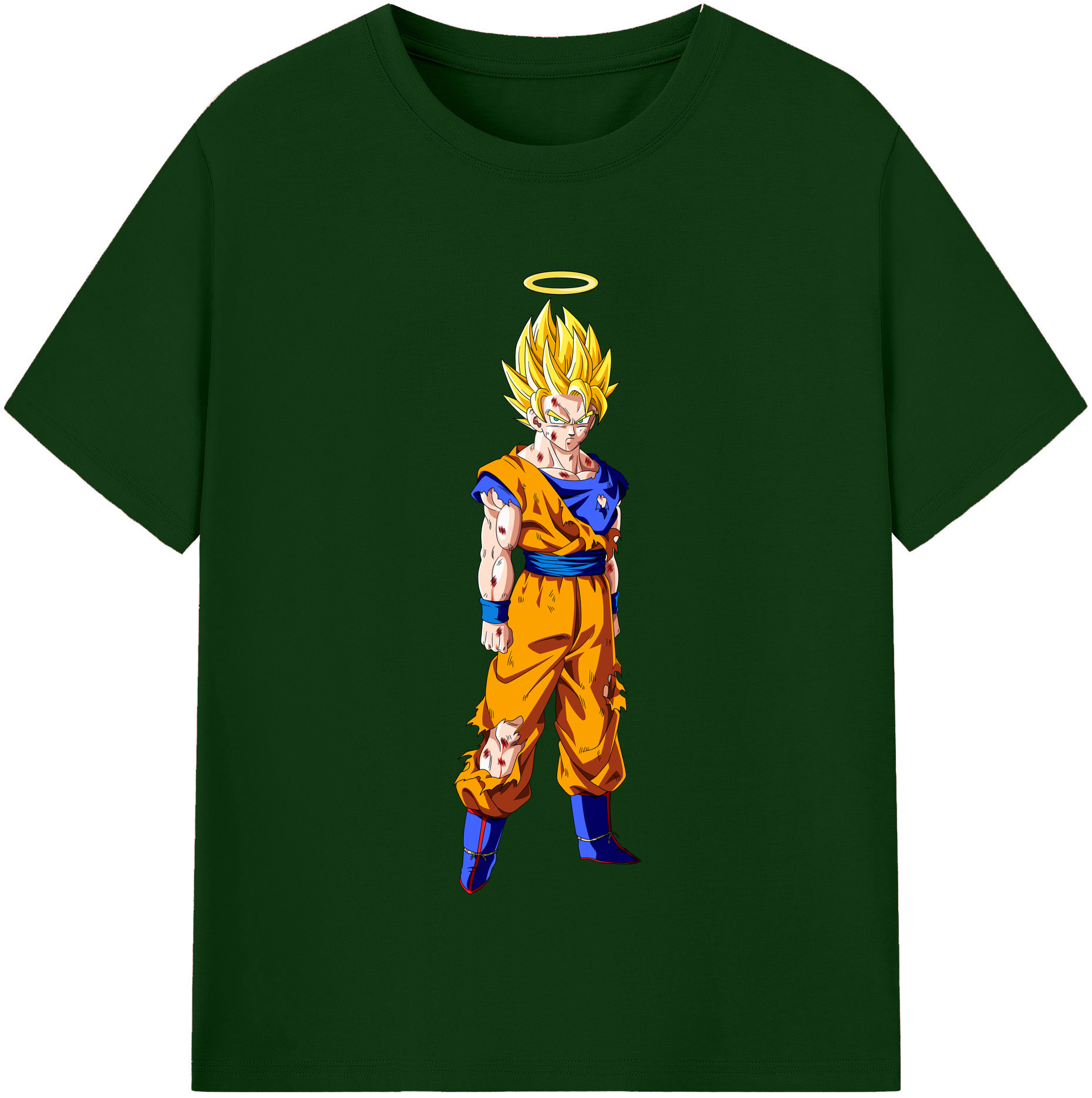 （画像用） ドラゴンボール 孫悟空（そん ごくう）Son Goku カカロット DRAGON BALL Kakarotto 綿100％半袖Tシャツ（フロントプリント）